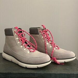 Cole Haan Women's Size 9 Zerogrand Omni Hiker Lightweight Leather Suede Boots